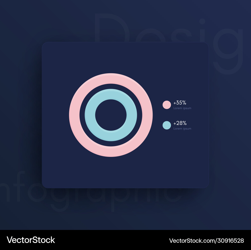 Graphic infographics template for creating web Graphic infographics template for creating web vector image