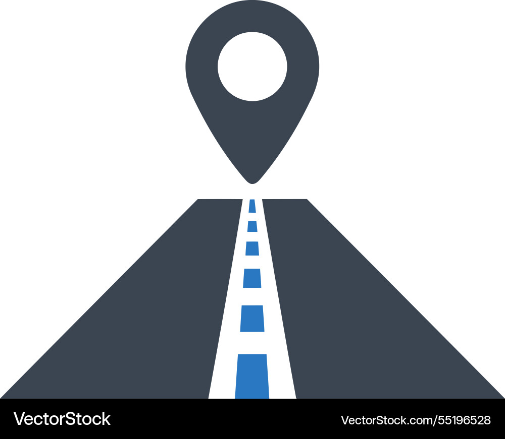 Route marker icon Royalty Free Vector Image - VectorStock