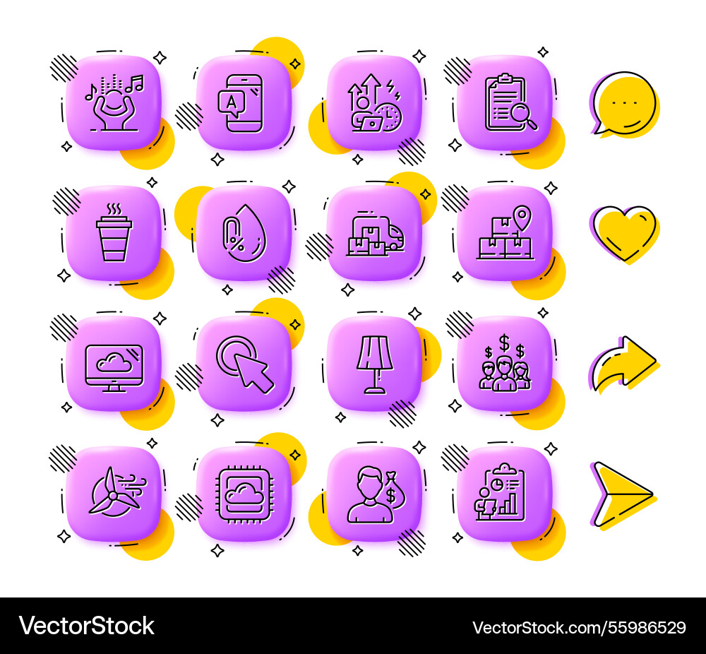 Cloud computing search analysis and delivery Cloud computing search analysis and delivery vector image