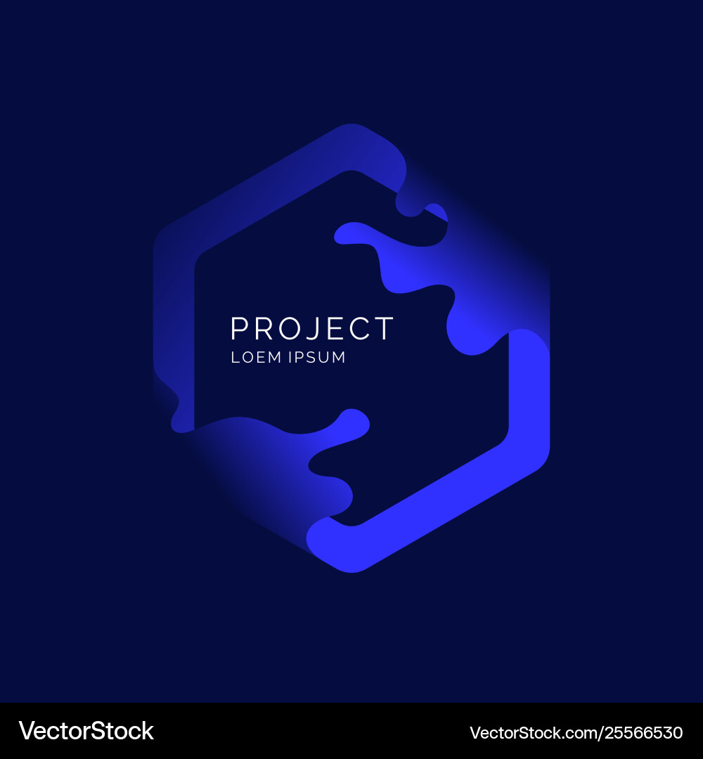Abstract Dynamic Splash Background vector image