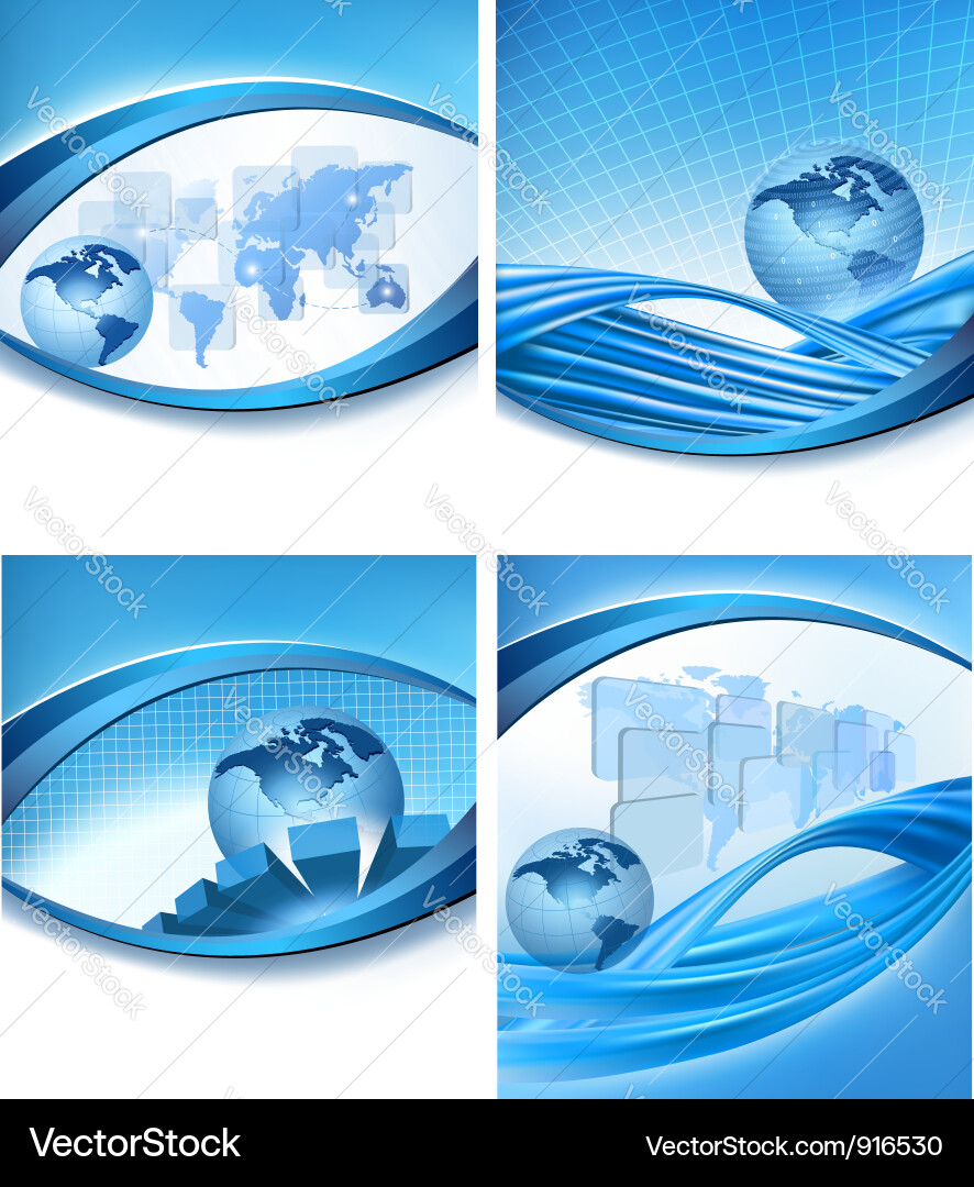 Programming globe Vector Image