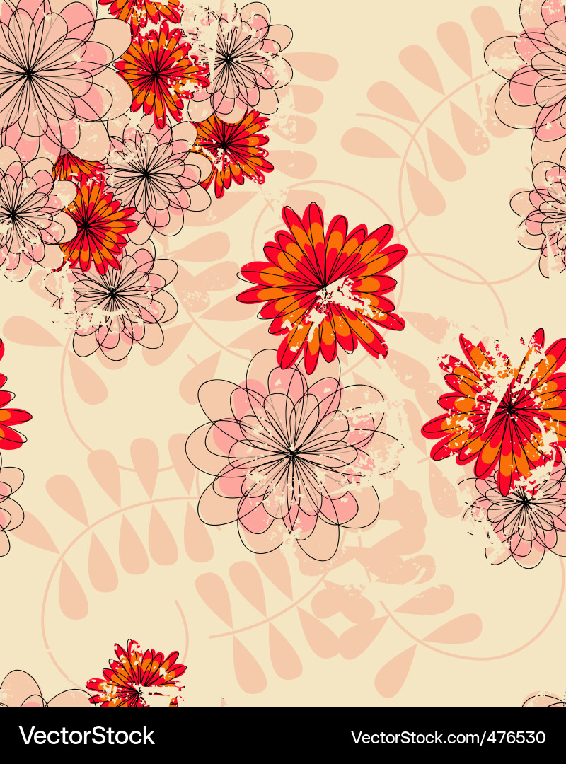 Seamless pattern vector image