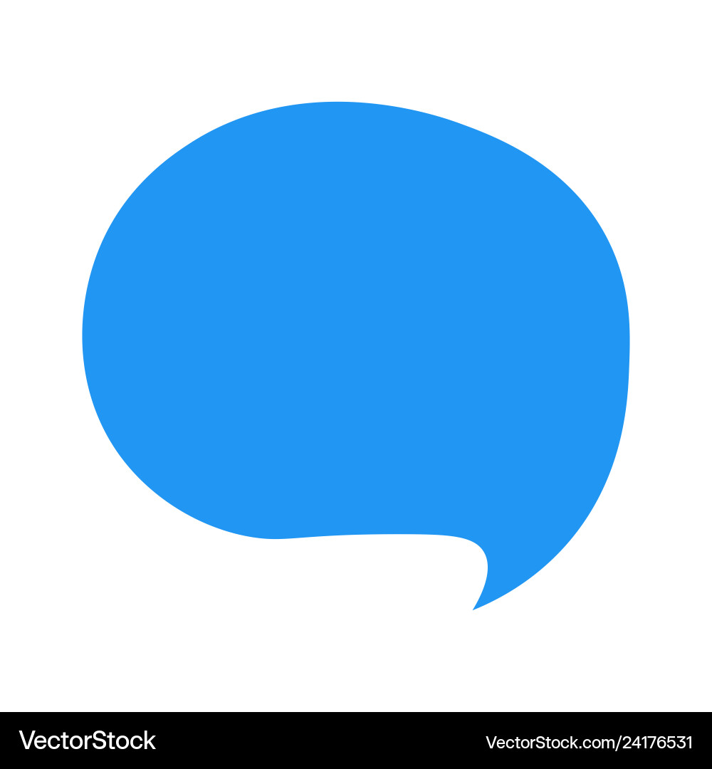 Speech bubble chat message Speech bubble chat message vector image