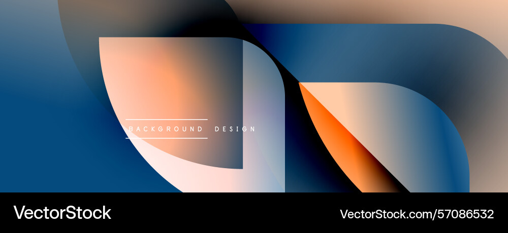 Abstract fluid shapes blend creating dynamic Abstract fluid shapes blend creating dynamic vector image