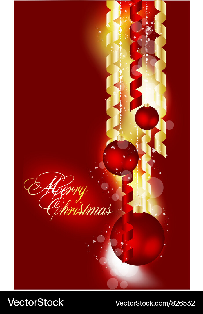 Background for xmas design Vector Image