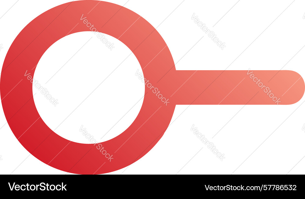 Minimalist search button simple ui call to action vector image