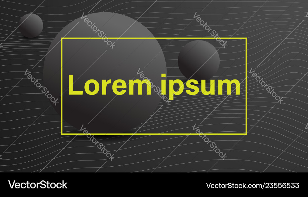 Abstract contour background with gradient balls Abstract contour background with gradient balls vector image