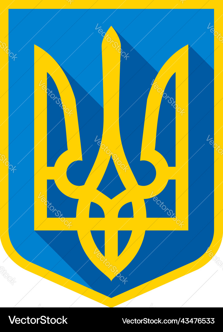 Ukrainian Flag Royalty Free Vector Image - VectorStock