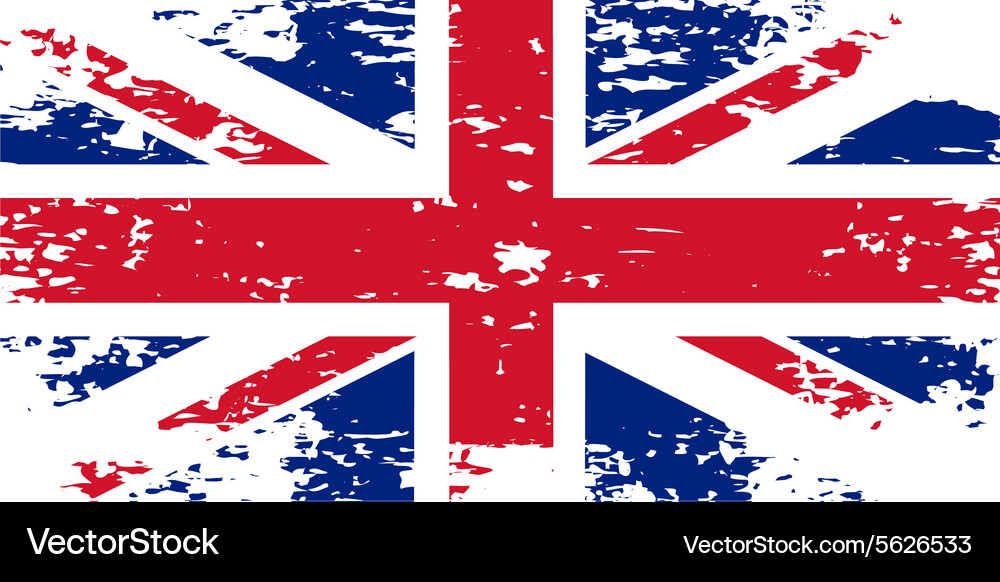 United Kingdom Flag Vector Image