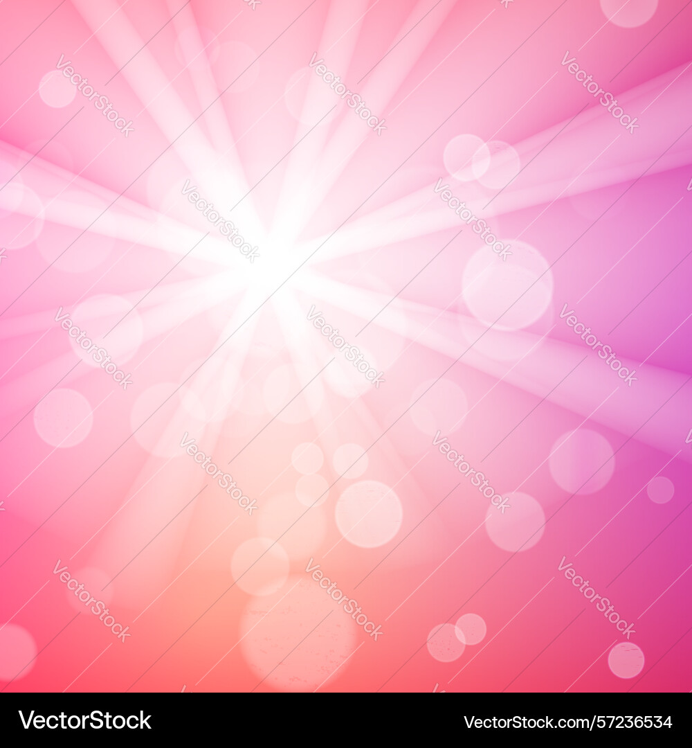 Abstract bokeh sparkles on blurred background Abstract bokeh sparkles on blurred background vector image