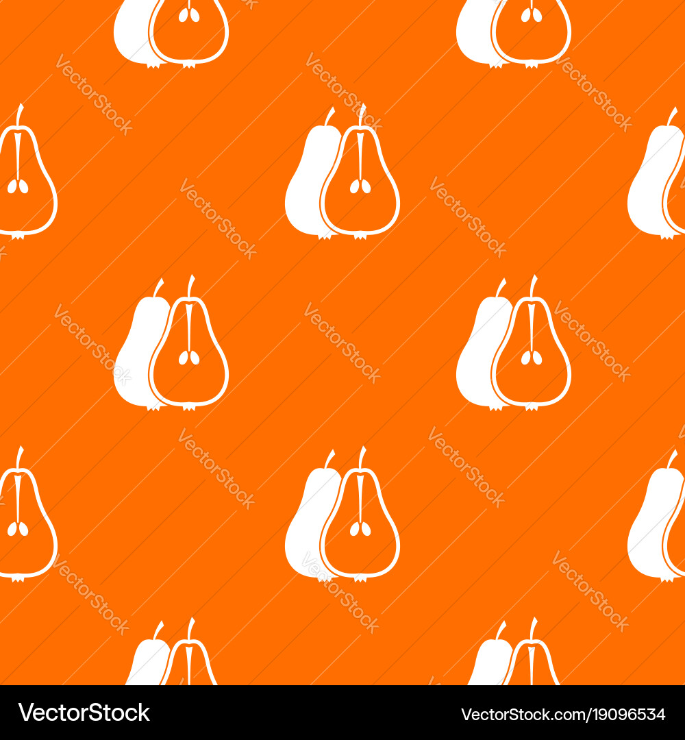 Pear pattern seamless Vector Image