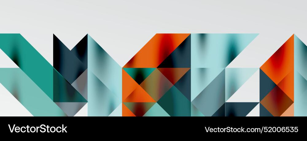 Tech minimal overlapping triangle shapes elements Tech minimal overlapping triangle shapes elements vector image