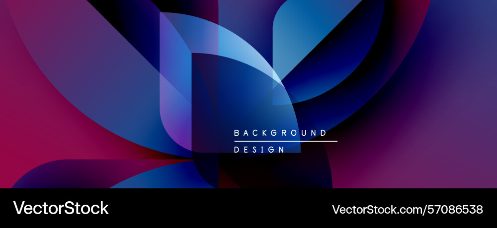 Abstract gradients overlap creating dynamic Abstract gradients overlap creating dynamic Vector Image