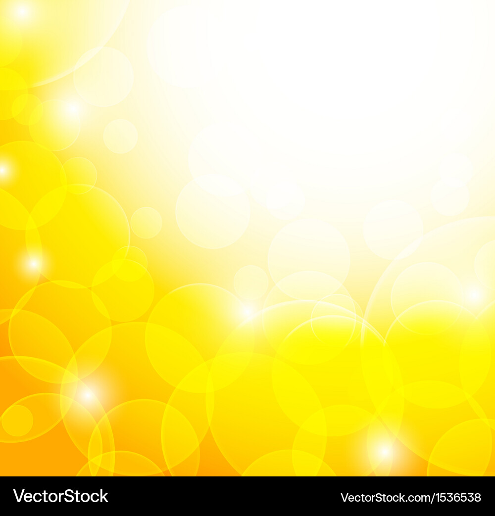 Golden Bokeh Hintergrund abstrakt Vektorbild