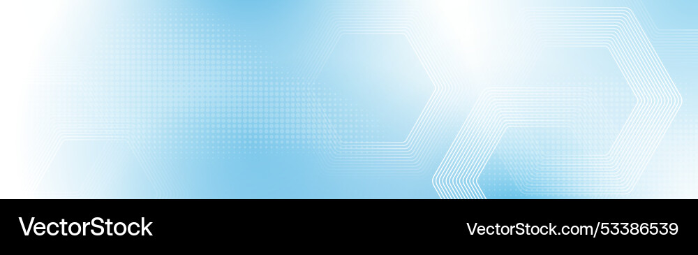 Abstract Hexagonal Gradient Background vector image