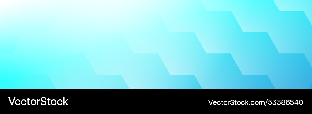 Abstract hexagonal pattern with gradient in blue Abstract hexagonal pattern with gradient in blue vector image
