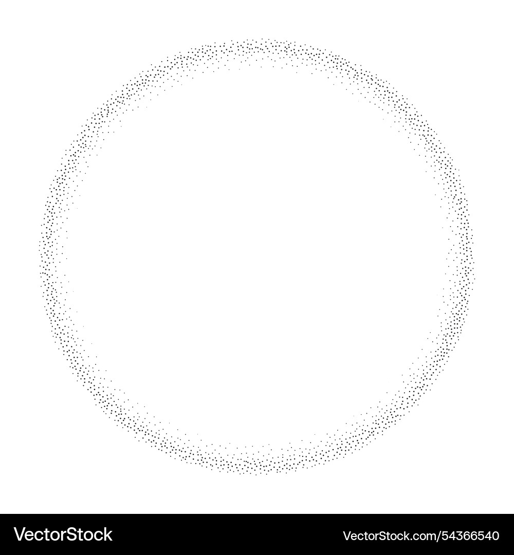 Gradient dot with grain and noise textured sphere Gradient dot with grain and noise textured sphere vector image