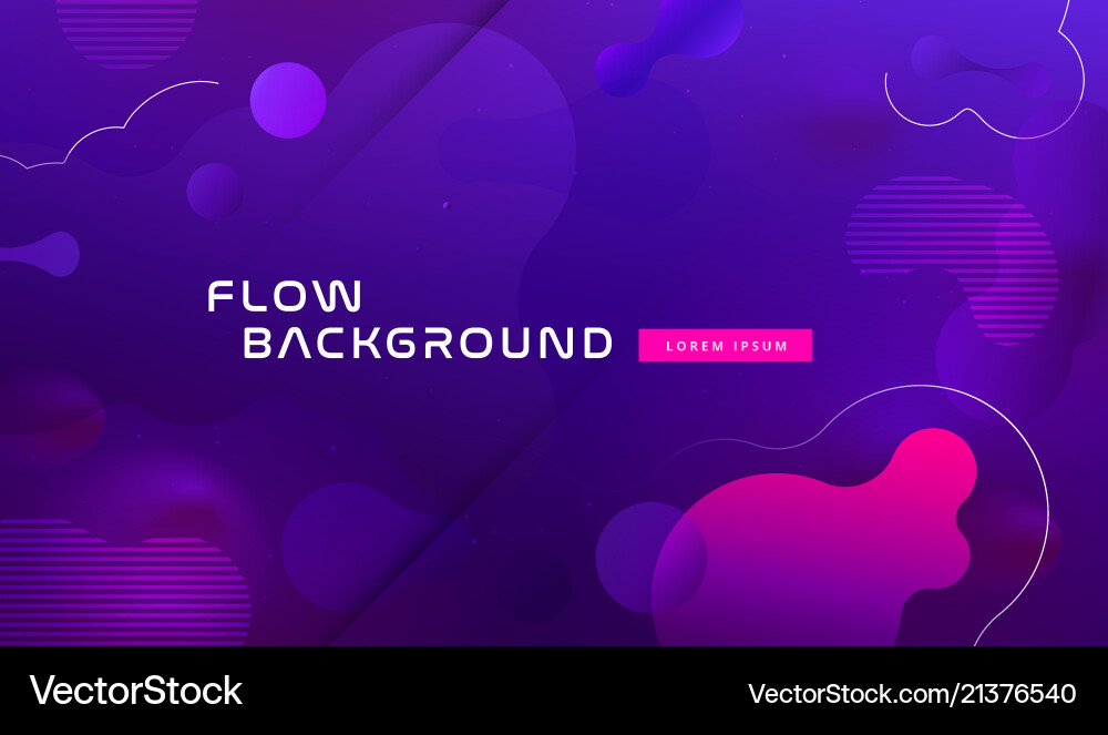 Gradient fluid background design layout for banner Gradient fluid background design layout for banner vector image