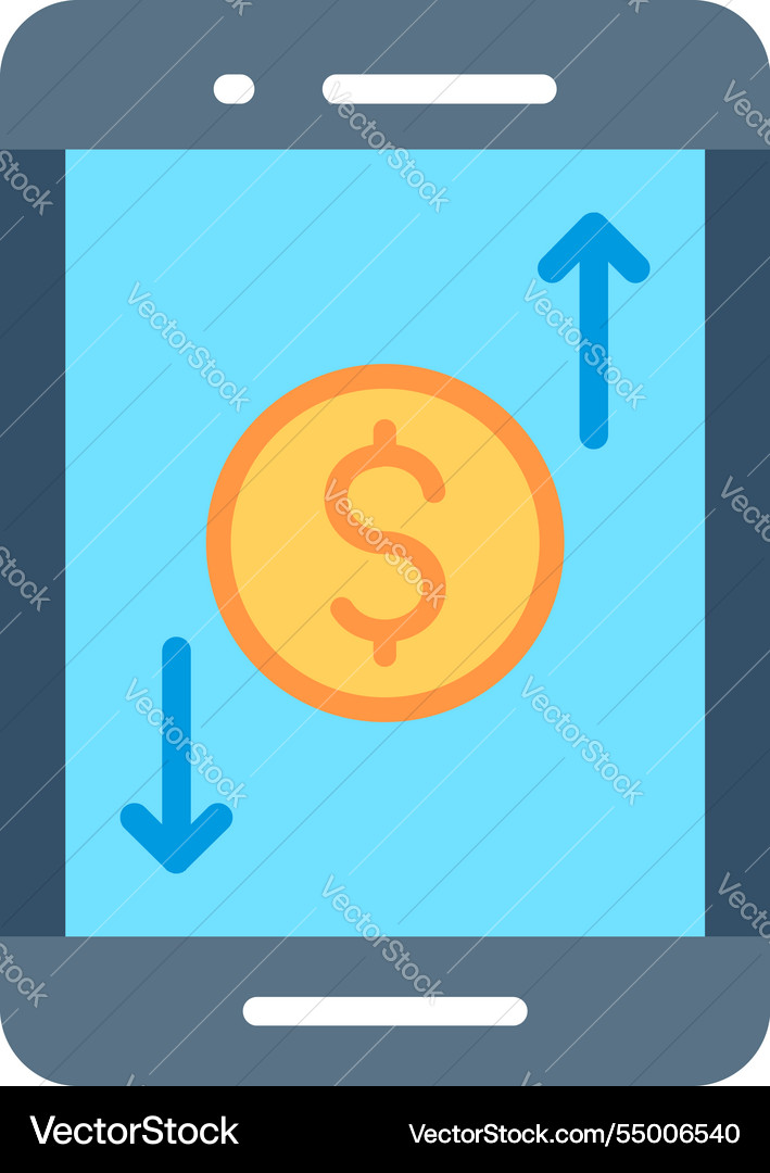 Svg flat icon design Royalty Free Vector Image