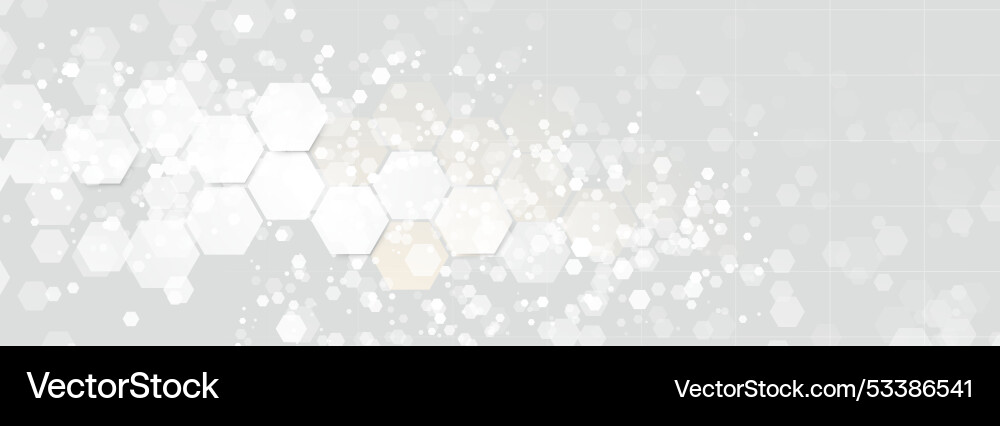 Abstract hexagonal pattern with light overlay Abstract hexagonal pattern with light overlay vector image