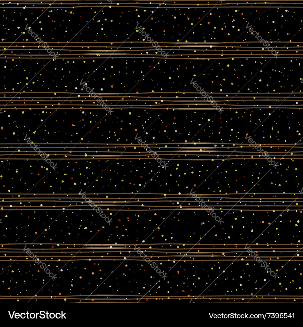 Seamless pattern of random gold dots Vector Image