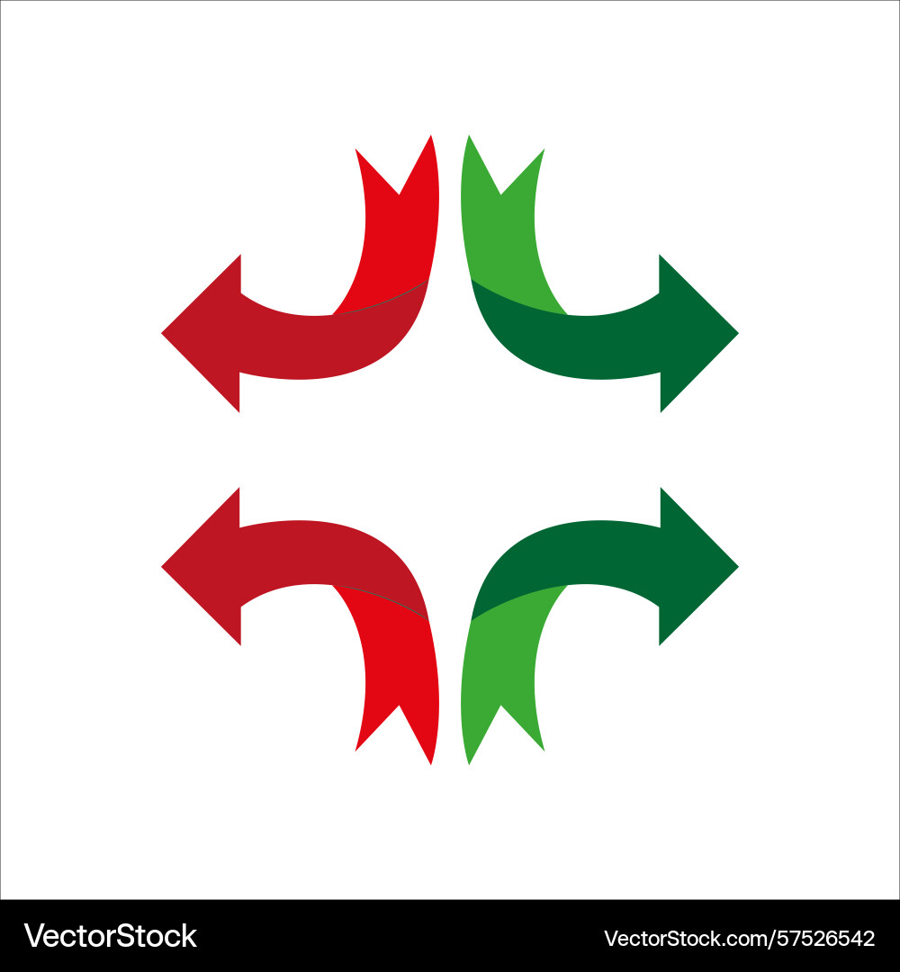 Abstract arrow elements dynamic motion symbols Abstract arrow elements dynamic motion symbols vector image