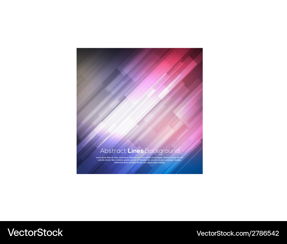 Dynamic Abstract Lines Background vector image