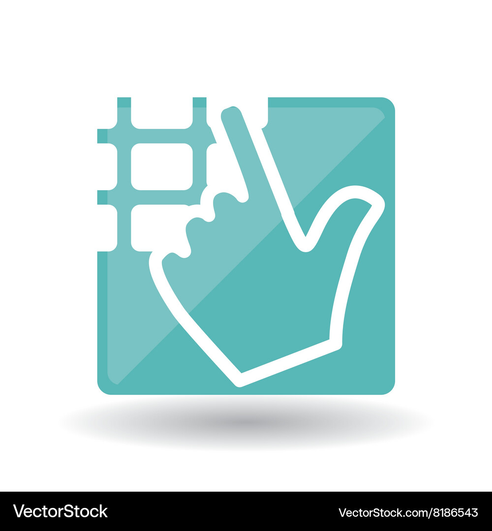 Code icon design Vector Image