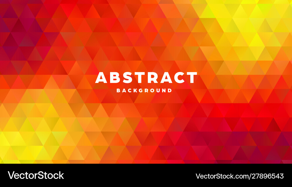 Colorful Polygon Background vector image