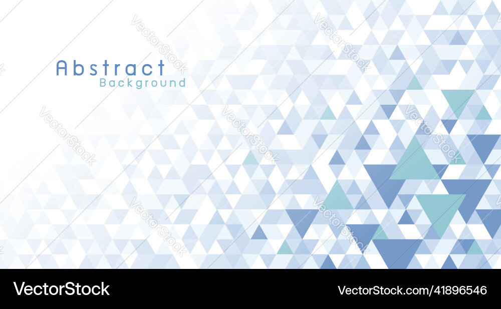 Geometric Triangle Pattern vector image