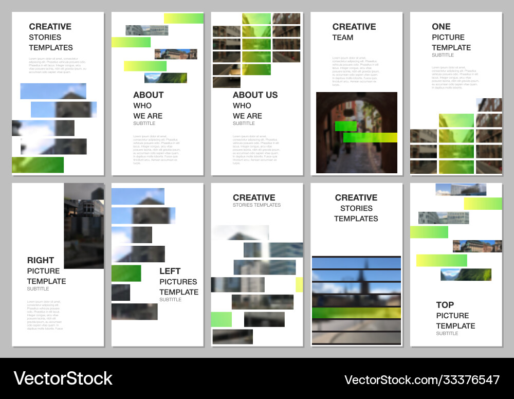 Social networks stories design vertical banner Social networks stories design vertical banner vector image