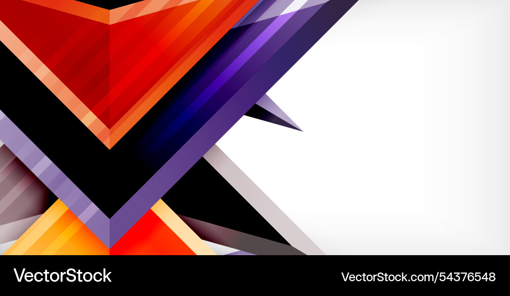Abstract background color triangles and arrows Abstract background color triangles and arrows vector image
