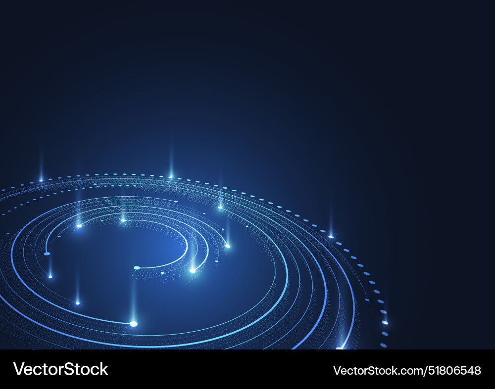 Abstract technology background with big data Abstract technology background with big data vector image