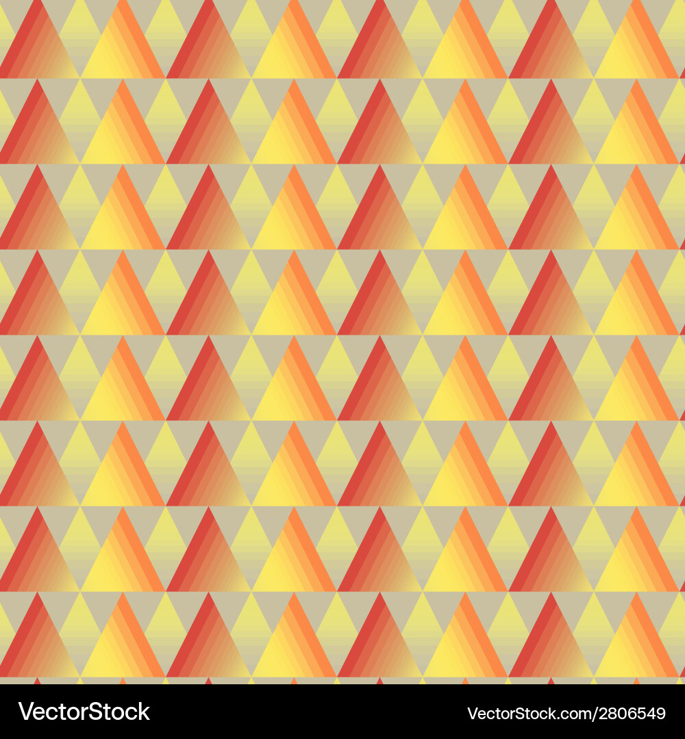 Seamless triangle background Vector Image