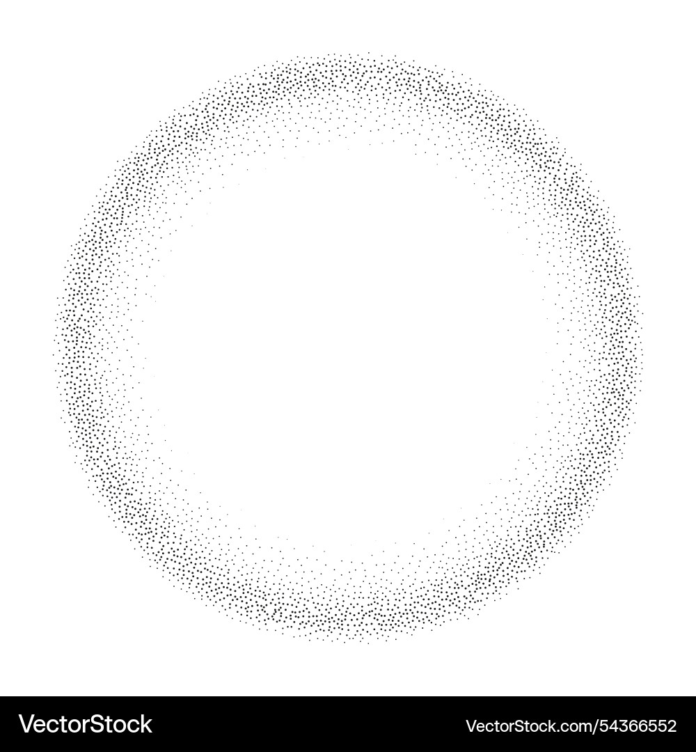 Gradient dot with grain and noise textured sphere Gradient dot with grain and noise textured sphere vector image