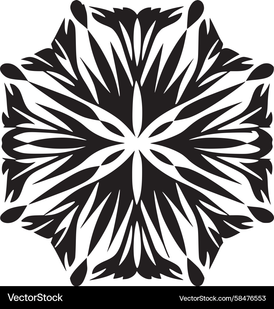 Dynamic Starburst Pattern Vector Image