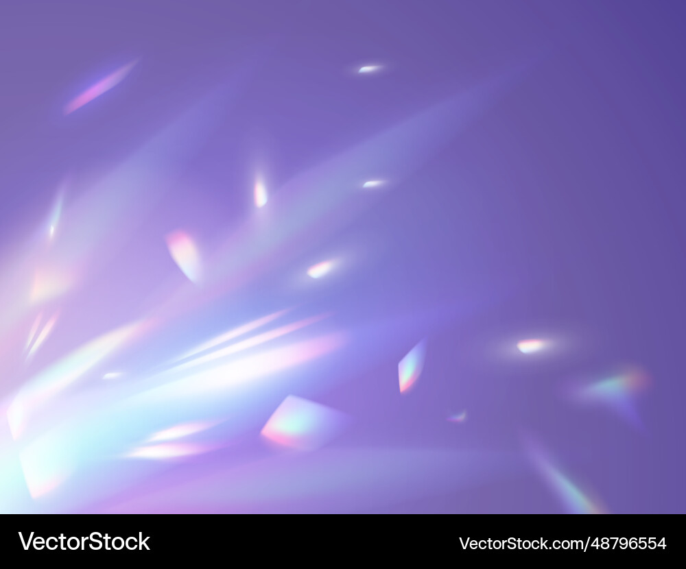 Crystal particles effect background Crystal particles effect background vector image
