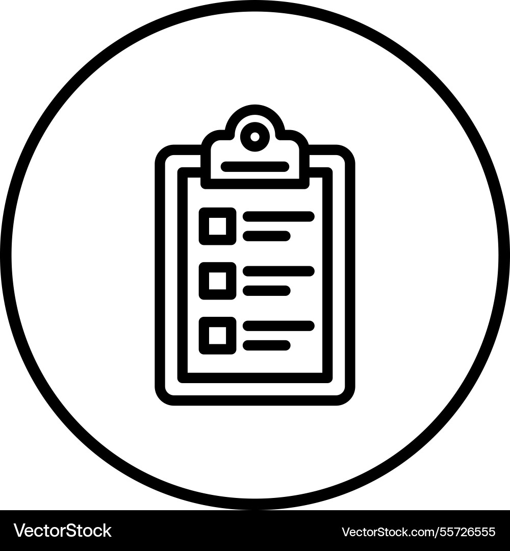 Check list icon design Vector Image