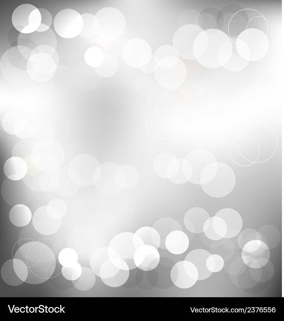 Silver Sparkle Abstract Background Vector Image