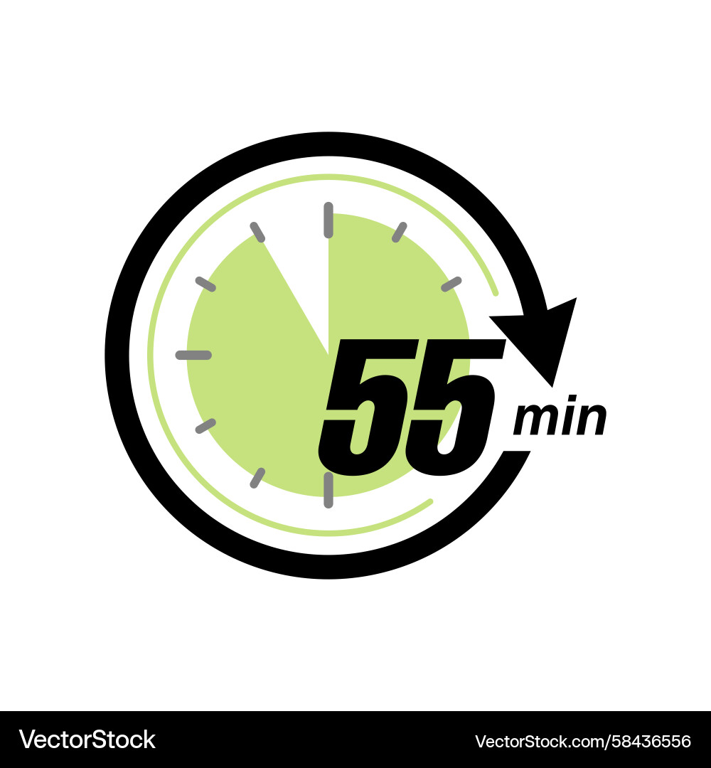 Stopwatch Countdown Timer Vector Image