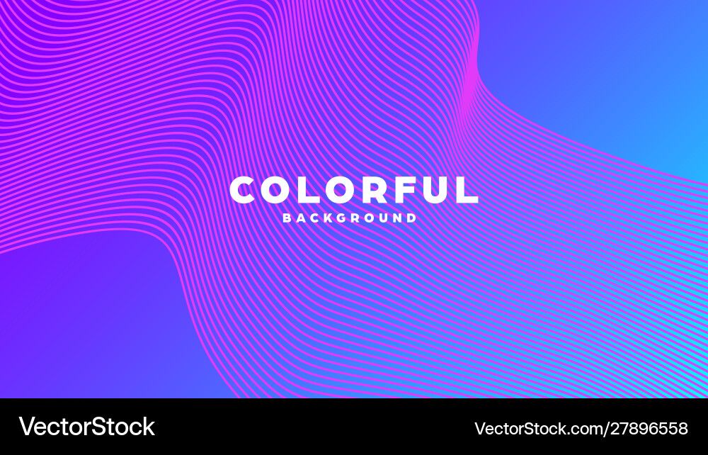 Modern minimal colorful abstract background lines Modern minimal colorful abstract background lines vector image