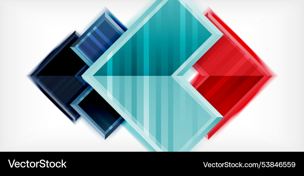 Arrow symbols created with 3d effects and line Arrow symbols created with 3d effects and line vector image