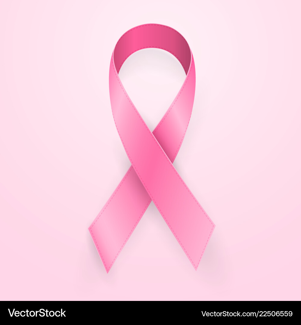 Breast Cancer Awareness Month Vector Image