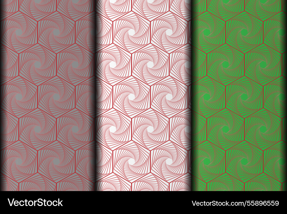 Polygon style eps pattern design vector image