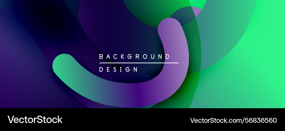 Abstract gradients overlap creating dynamic Abstract gradients overlap creating dynamic Vector Image
