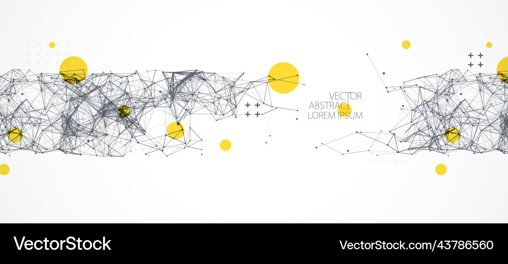 Abstract polygonal background with connecting Abstract polygonal background with connecting vector image
