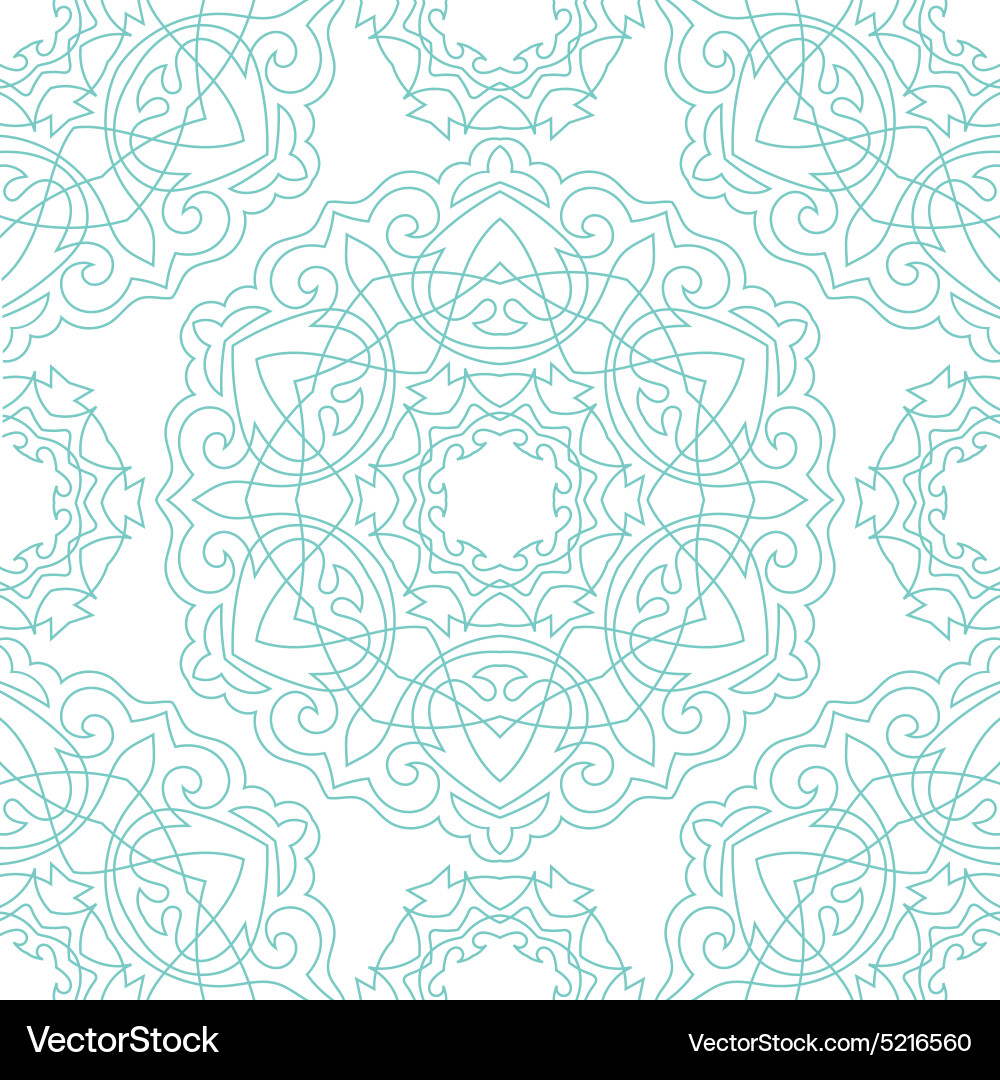 Intricate Geometric Pattern Vector Image