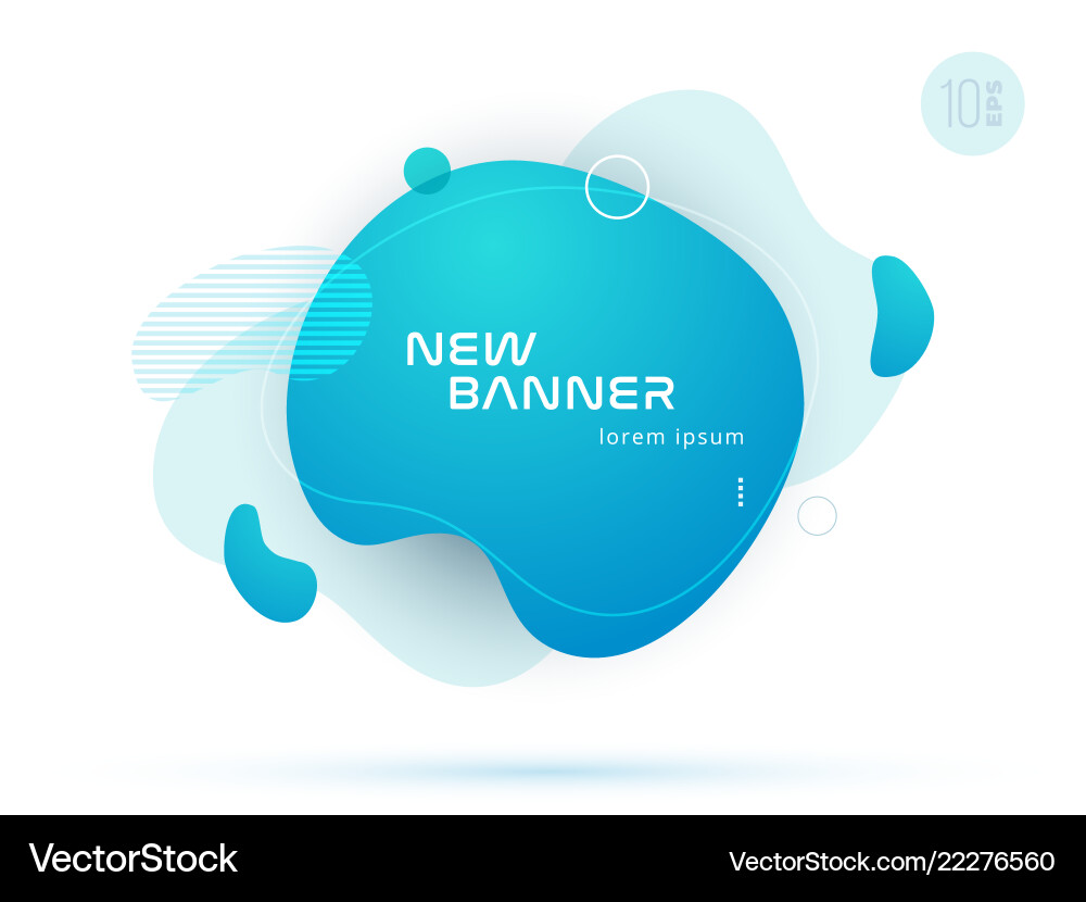 Organic design of liquid color abstract geometric Organic design of liquid color abstract geometric vector image
