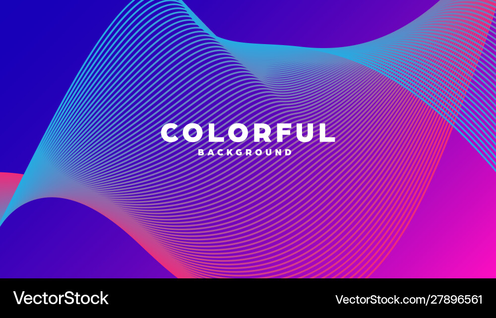 Modern minimal colorful abstract background lines Modern minimal colorful abstract background lines vector image