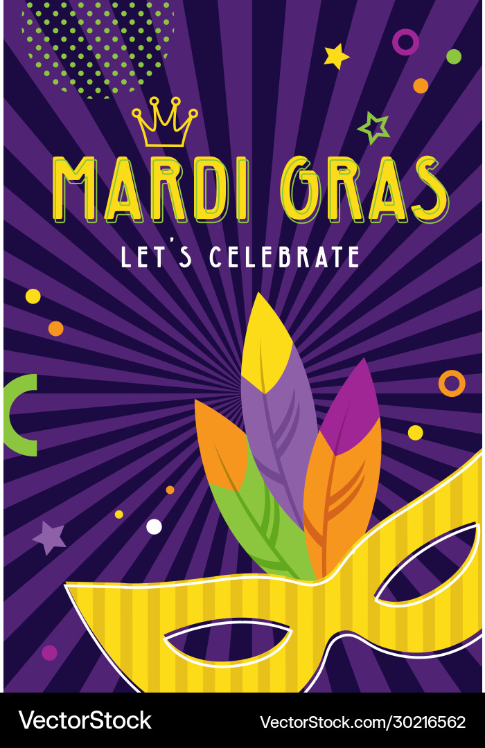 Mardi gras Party Grußkarte oder Einladungen Mardi gras Party Grußkarte oder Einladungen vektorbild